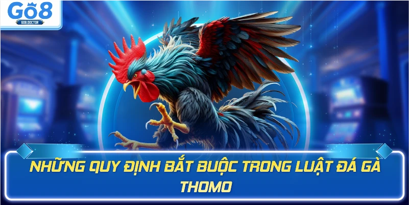 Những quy định bắt buộc trong luật chơi đá gà Thomo